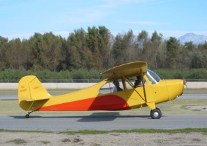 An Aeronca Champ: a classic, but still one of the sweetest airplanes to fly.airplane